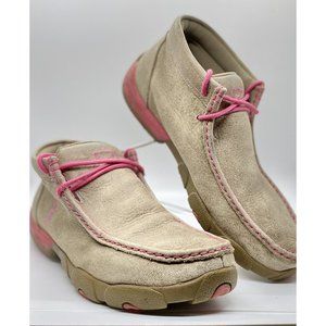 Twisted X Women's Tough Enough to Wear Driving Mocs WDM0012 - Size 8M